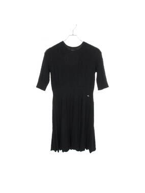 Chanel Coco Mark Button Dress #38 Wool #280402C12B